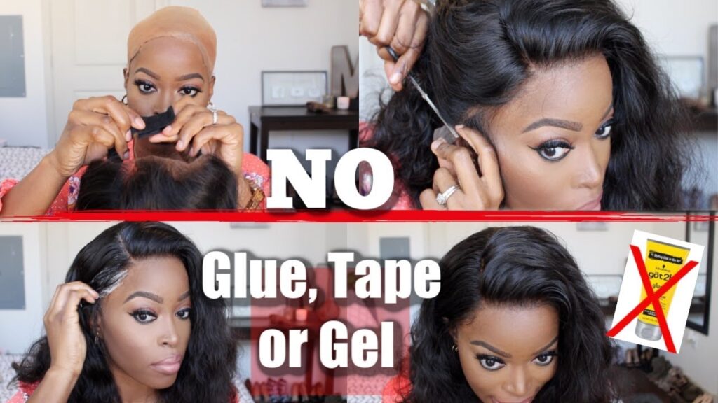 How To Apply A Glueless Human Hair Wig?