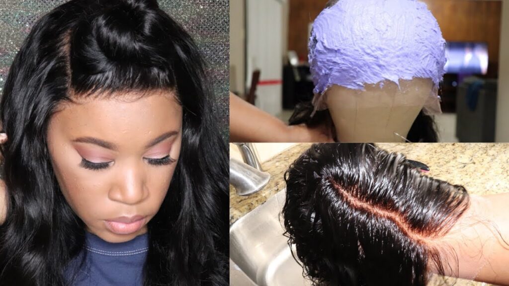 How To Bleach Knots On A Human Hair Wig?