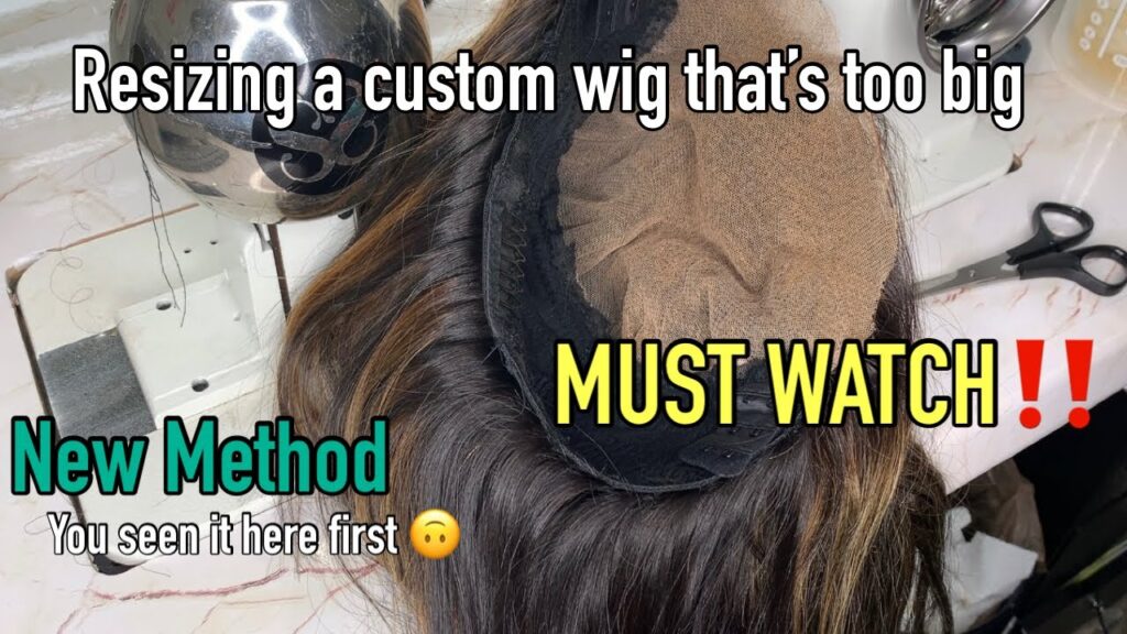 How To Fix A Human Hair Wig Thats Too Big?