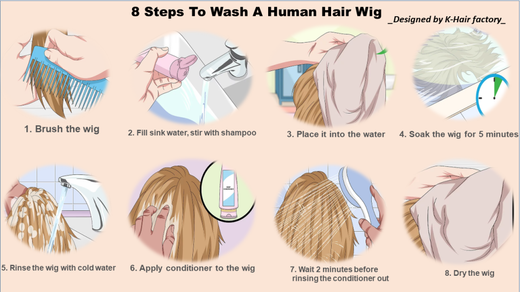 How To Properly Condition A Human Hair Wig?