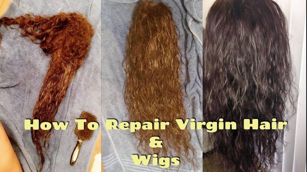 How To Revive A Dry Or Damaged Human Hair Wig?