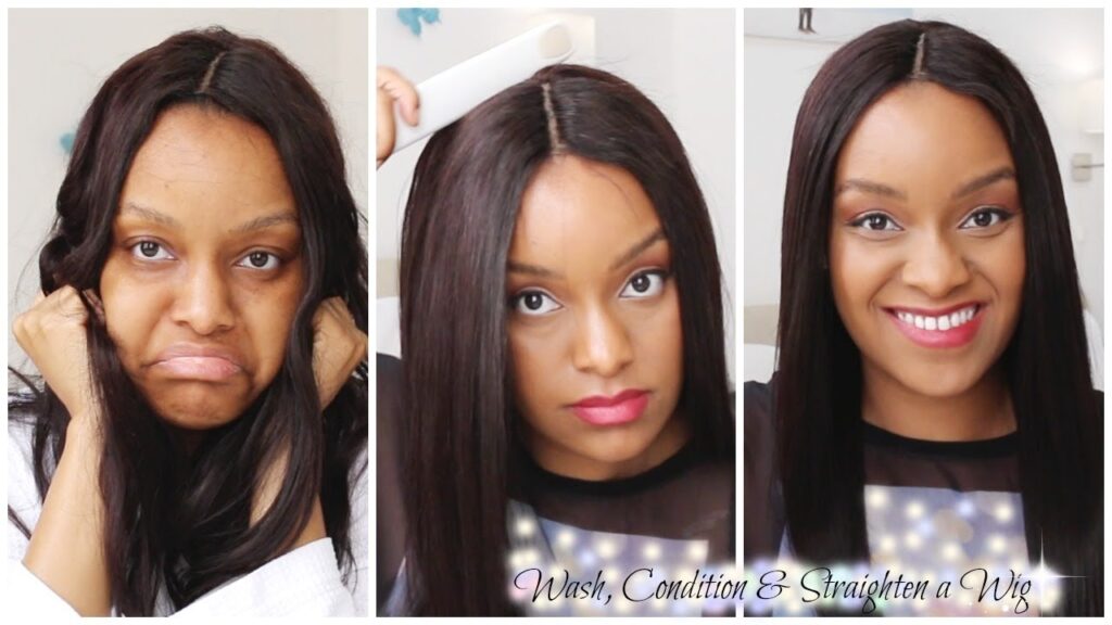 How To Straighten A Human Hair Wig?