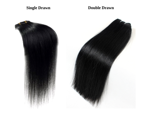 What Does Double Drawn Mean In Human Hair Wigs?