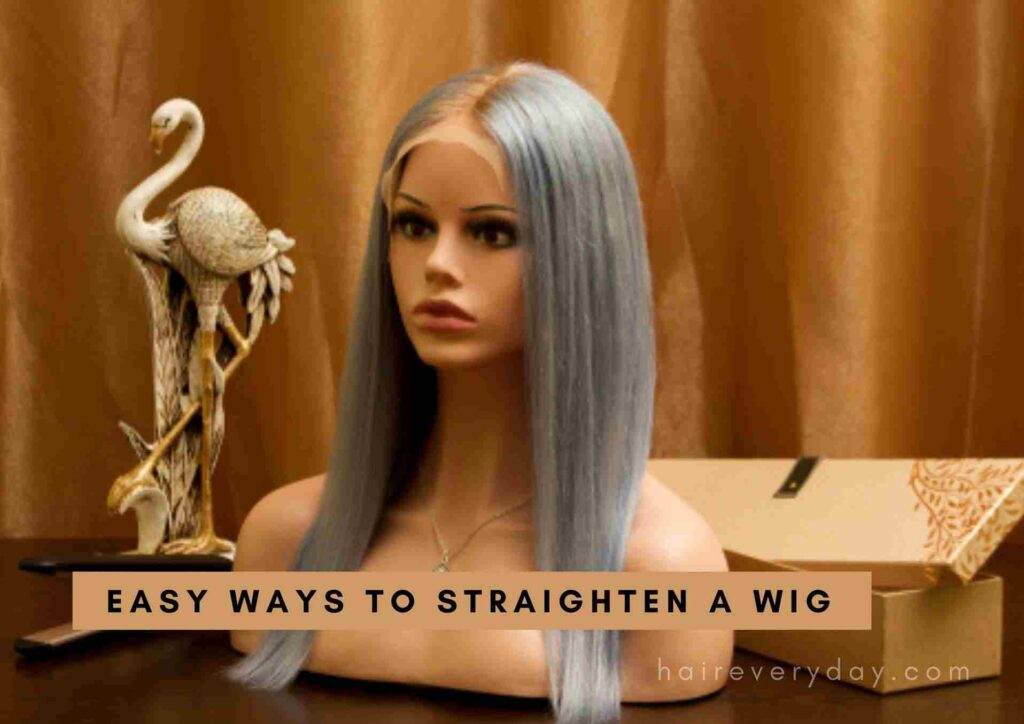 Can I Use A Hair Straightener On A Human Hair Wig?