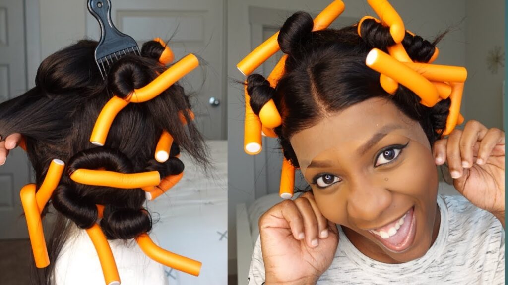 How To Curl A Human Hair Wig With Rollers?