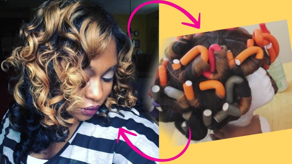 How To Curl A Human Hair Wig With Rollers?