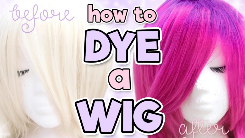 How To Dye A Human Hair Wig With Food Coloring?