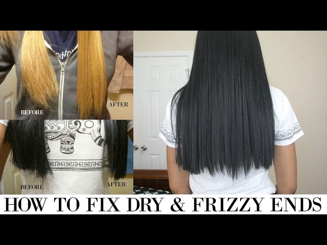 How To Fix Dry Ends On A Human Hair Wig?