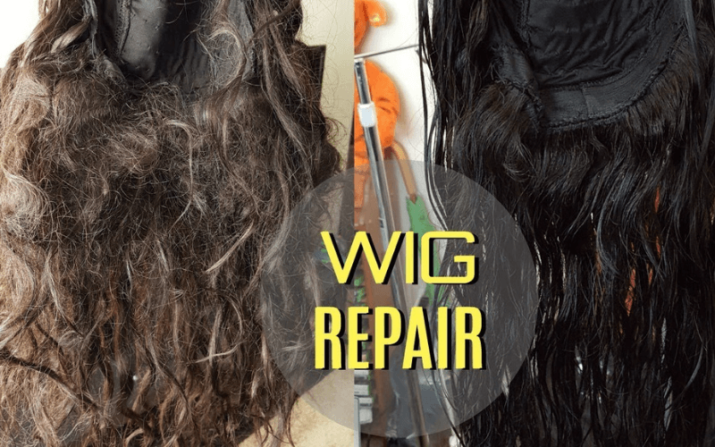 How To Fix Dry Ends On A Human Hair Wig?