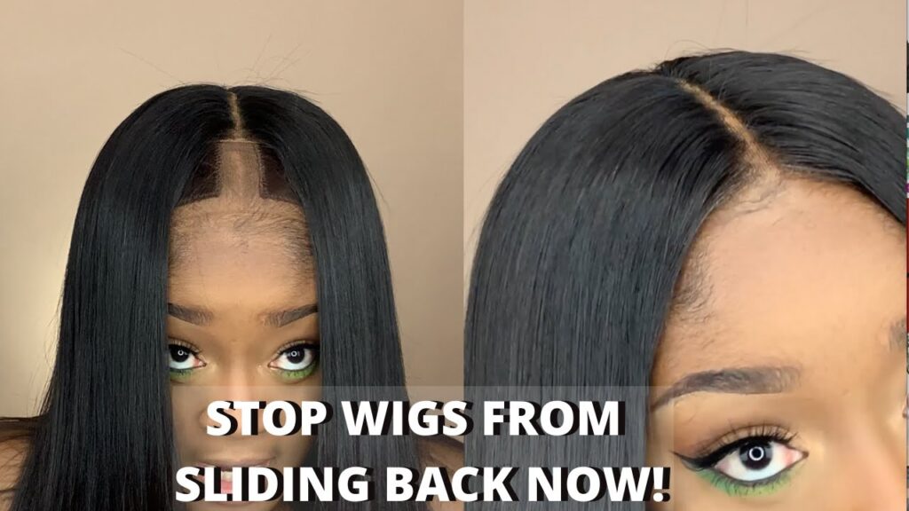 How To Prevent A Human Hair Wig From Sliding Back?