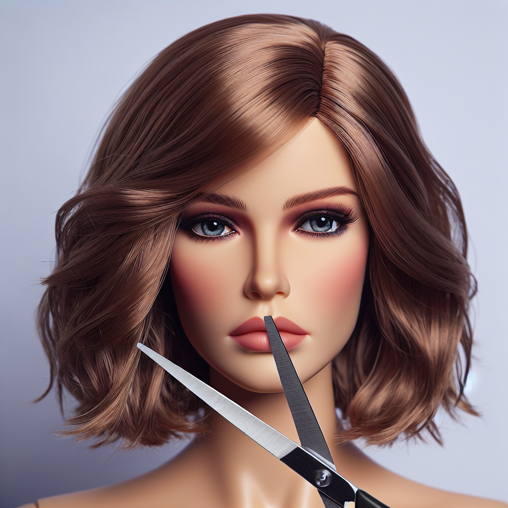 Can I use regular scissors to cut my human hair wig?