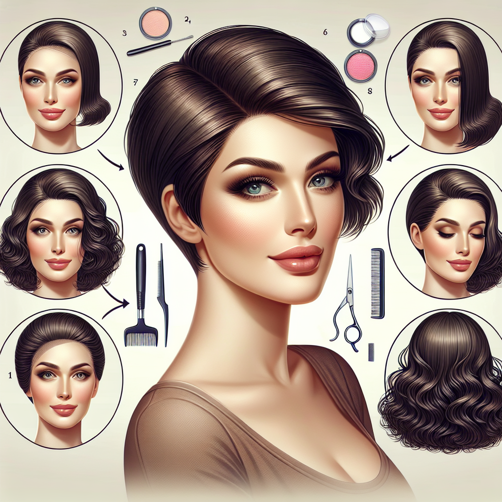 Simple Steps to Style a Short Human Hair Wig